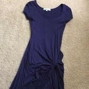 Navy blue dress